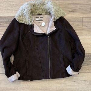 Powder River Outfitters Faux Leather Jacket